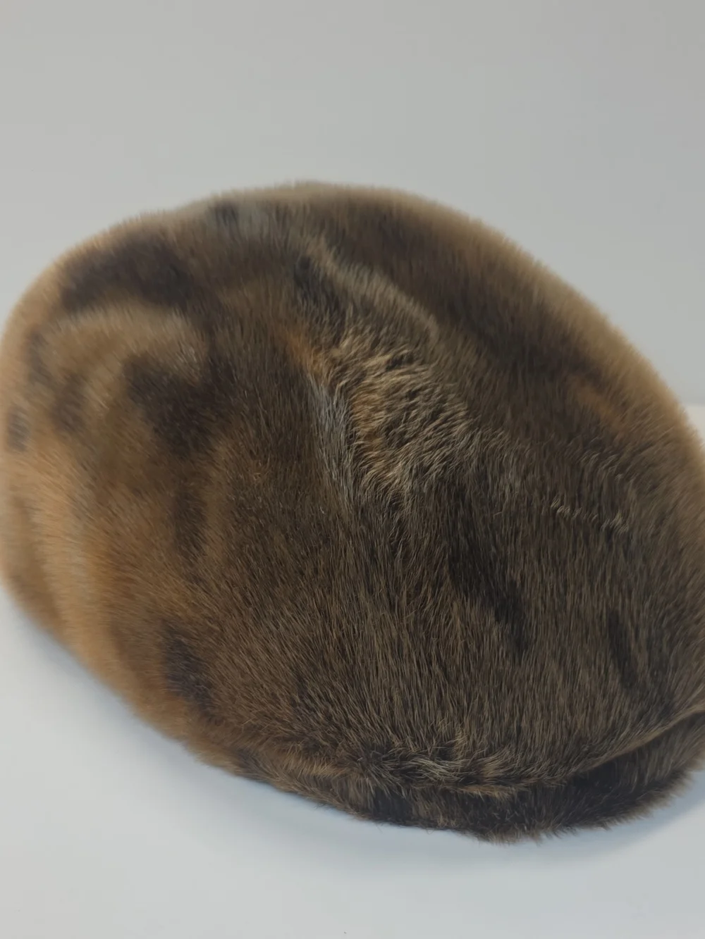 Men's Brown Fur Grooming Cap
